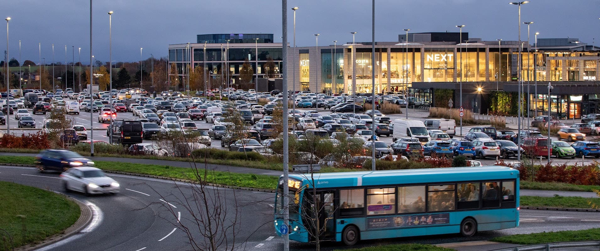 Bus Stop at Thorpe Pk Approach - Bus Stops in colton