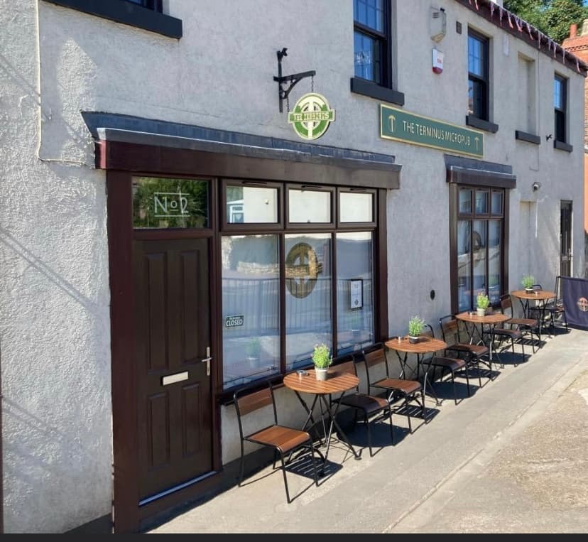 Food & drink at The Terminus Micropub. in conisbrough