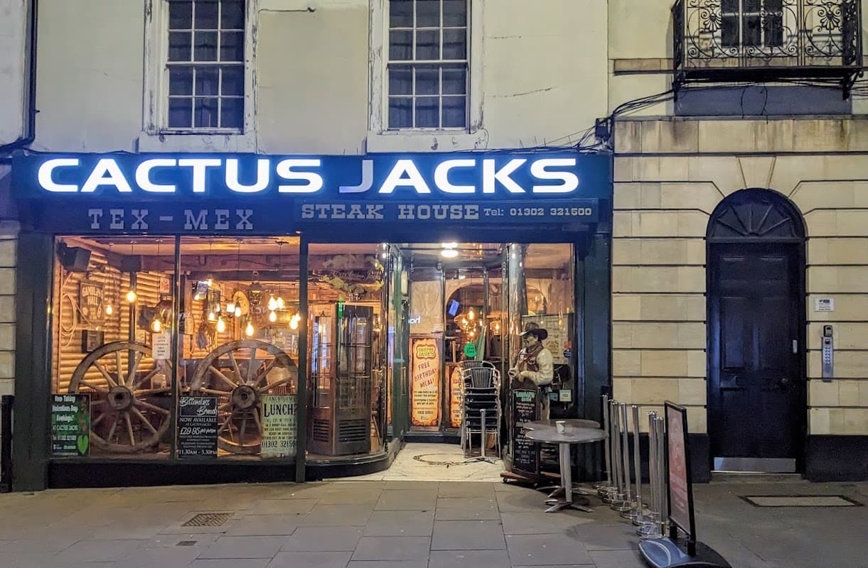 Dining at Cactus Jack in doncaster