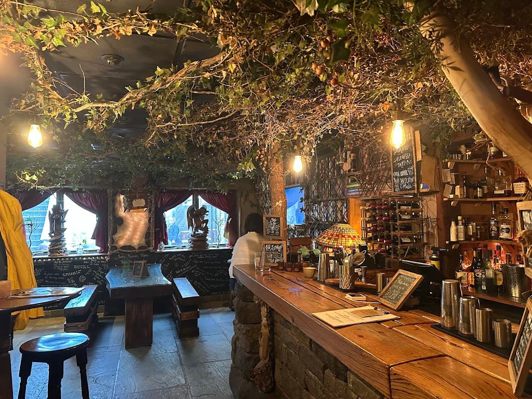 Dining at The People's Pizzeria in hebden bridge