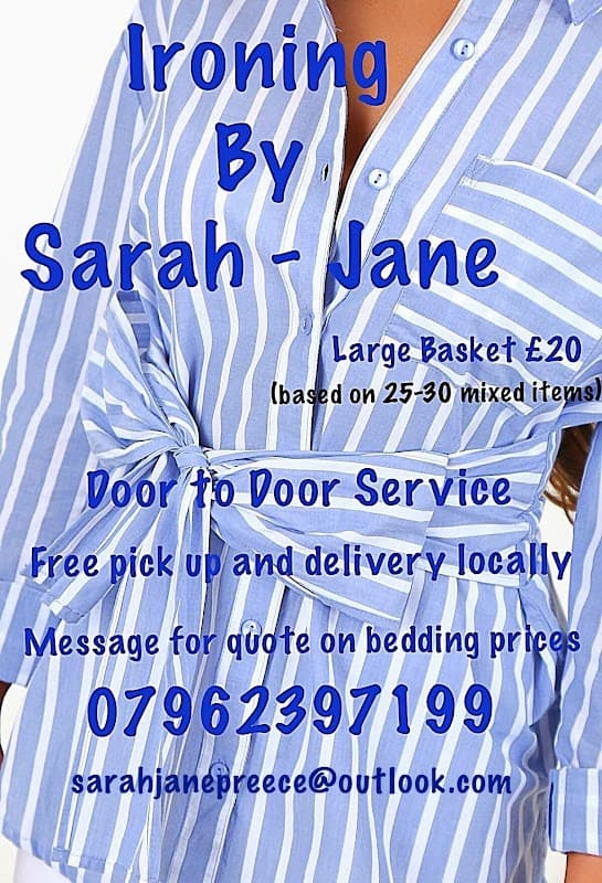 Ironing By Sarah Jane - Launderettes in heckmondwike