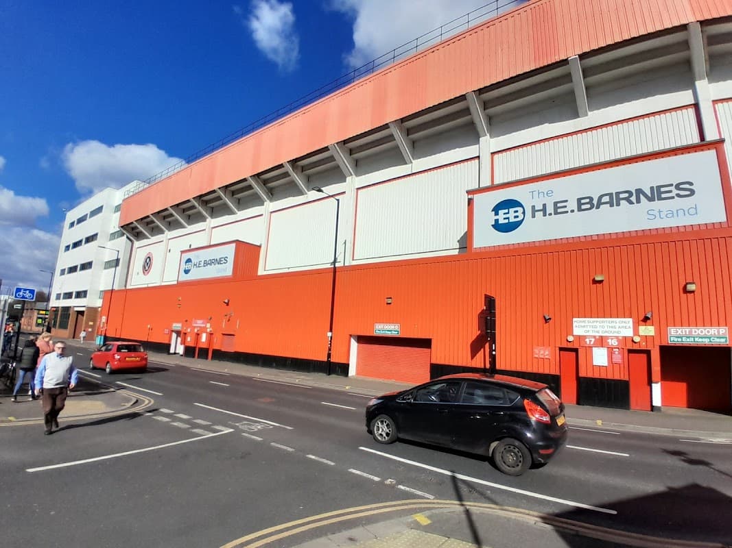 The H.E. Barnes Stand - Stadiums in heeley