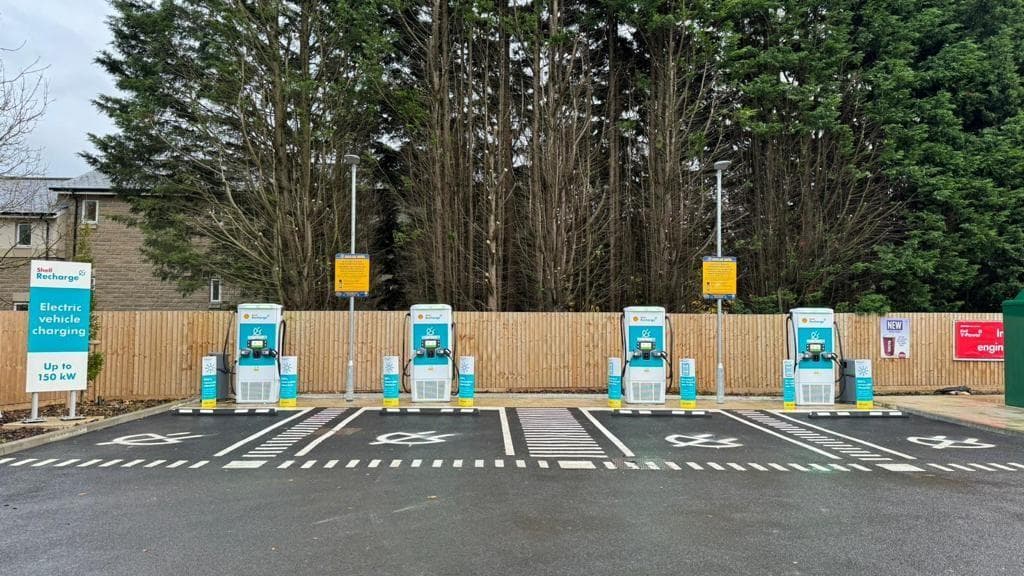 Shell Recharge Charging Station - EV Charging in horsforth