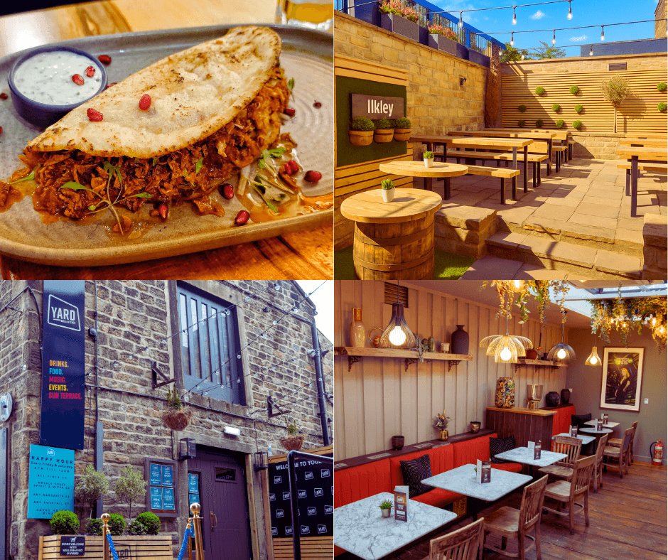 Food & drink at YARD BAR & KITCHEN in ilkley