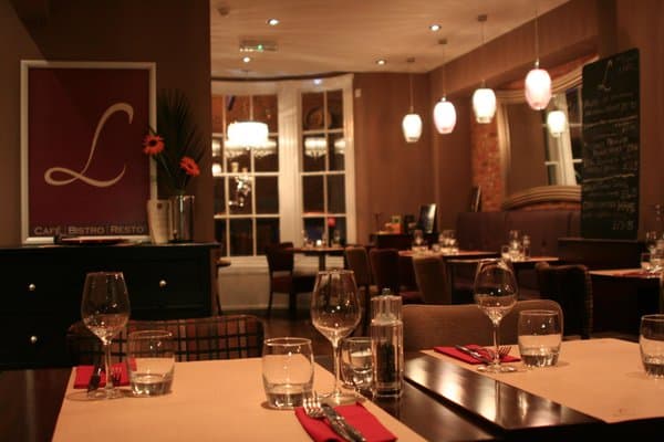 Dining at Lazenby's on York Place in spa bridge