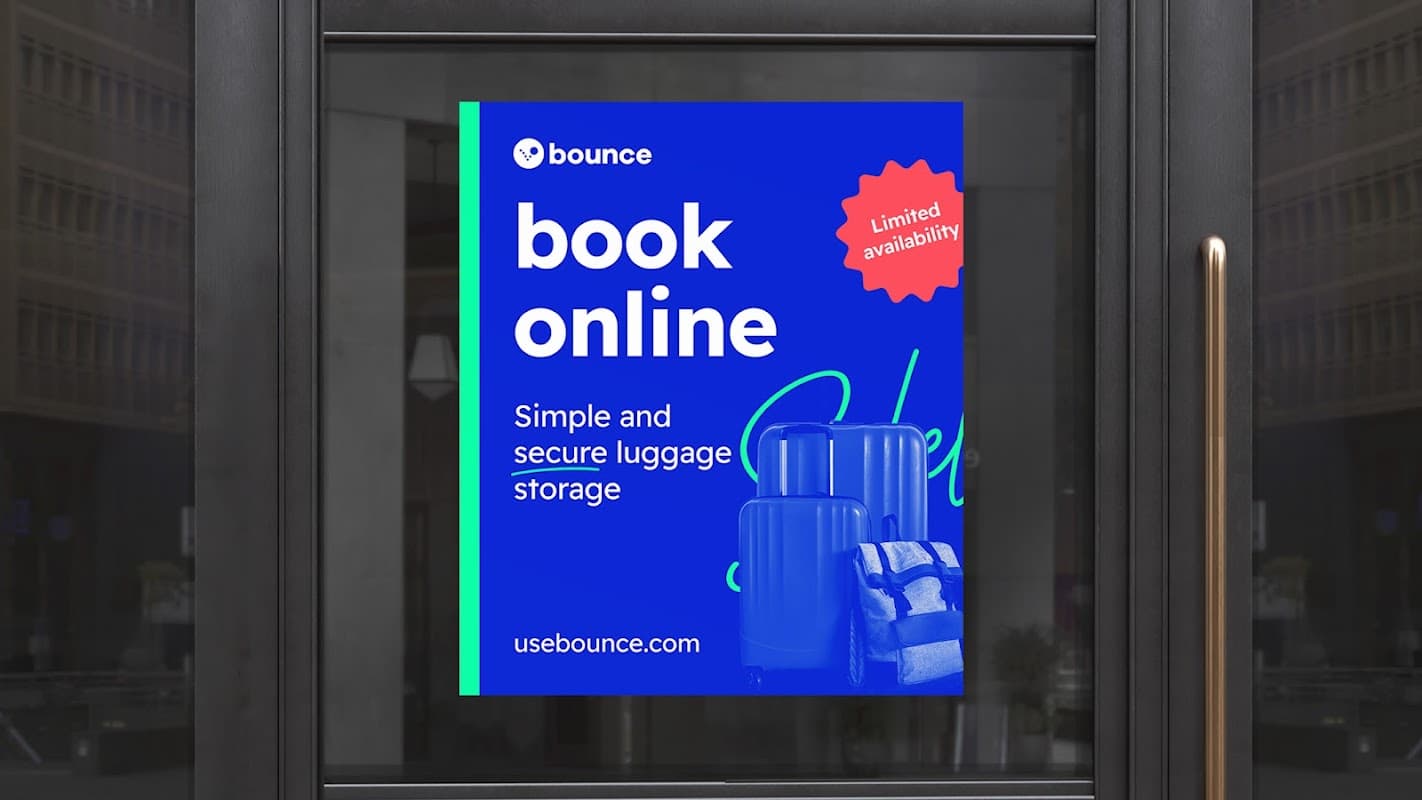 Bounce Luggage Storage - Near City Varieties Music Hall - Self Storage in leeds