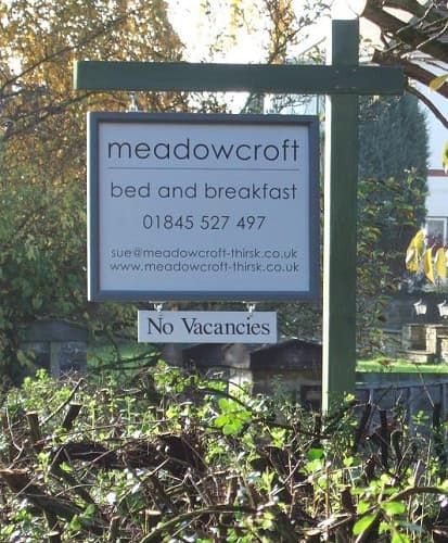 Accommodation at Meadowcroft Bed & Breakfast in sowerby north yorkshire