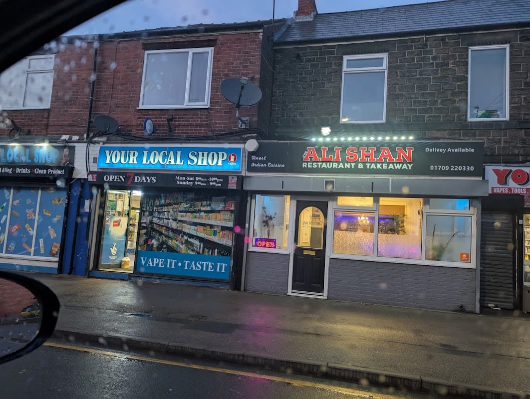 Dining at Alishan Restaurant Mexborough in mexborough