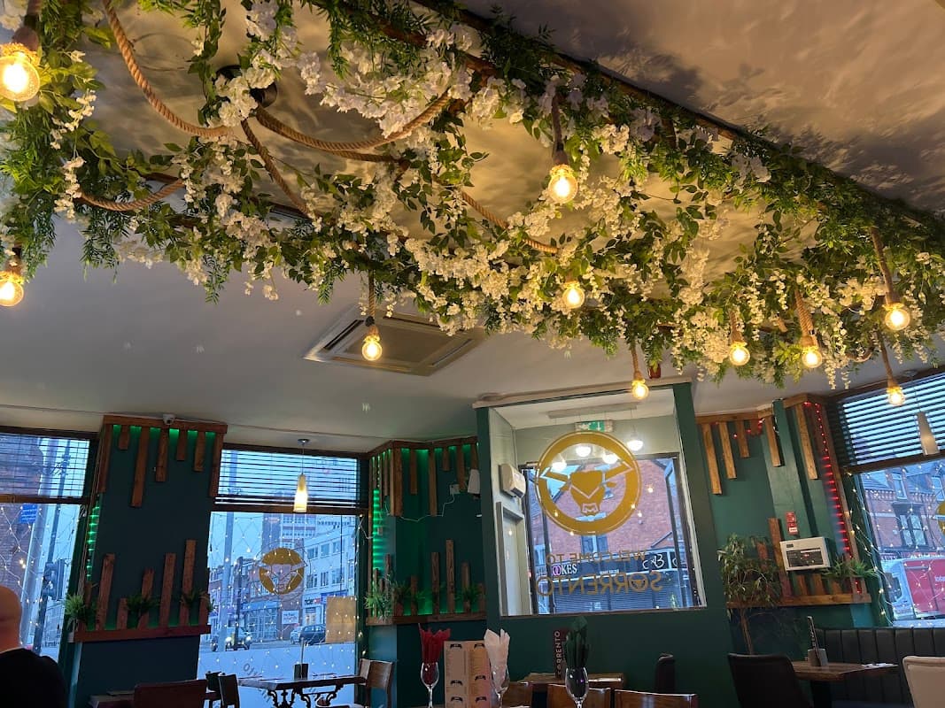 Dining at Sorrento Italian Steakhouse in middlesbrough