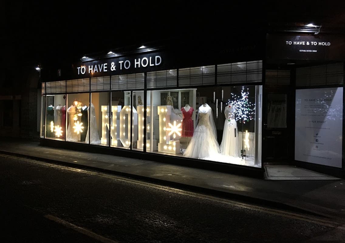 To Have and To Hold Bridalwear - Bridal Shops in mirfield