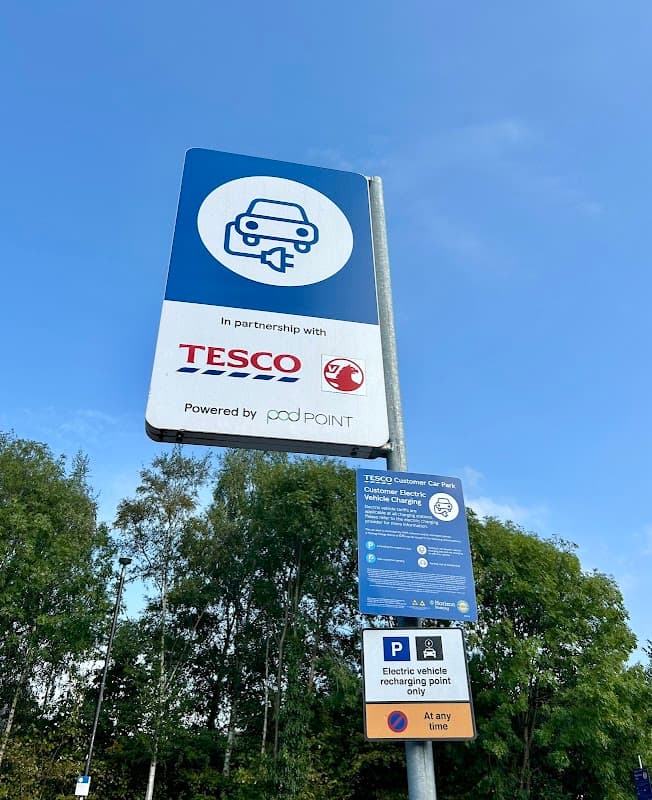 Pod Point Charging Station - EV Charging in moortown