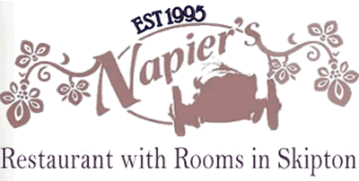 Dining at Napier's Restaurant in skipton