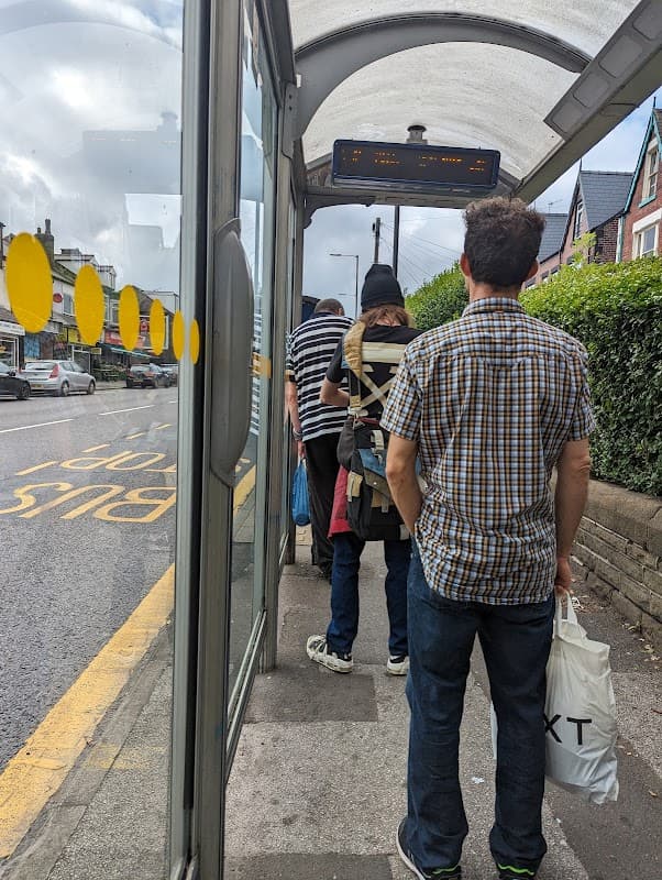 Bus Stop at Abbeydale Road/Carter Knowle Road - Bus Stops in nether edge