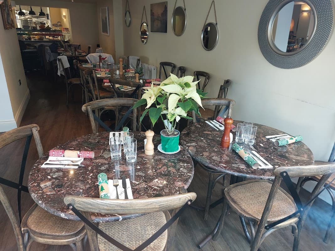 Dining at Valentino's Restaurant in ripon