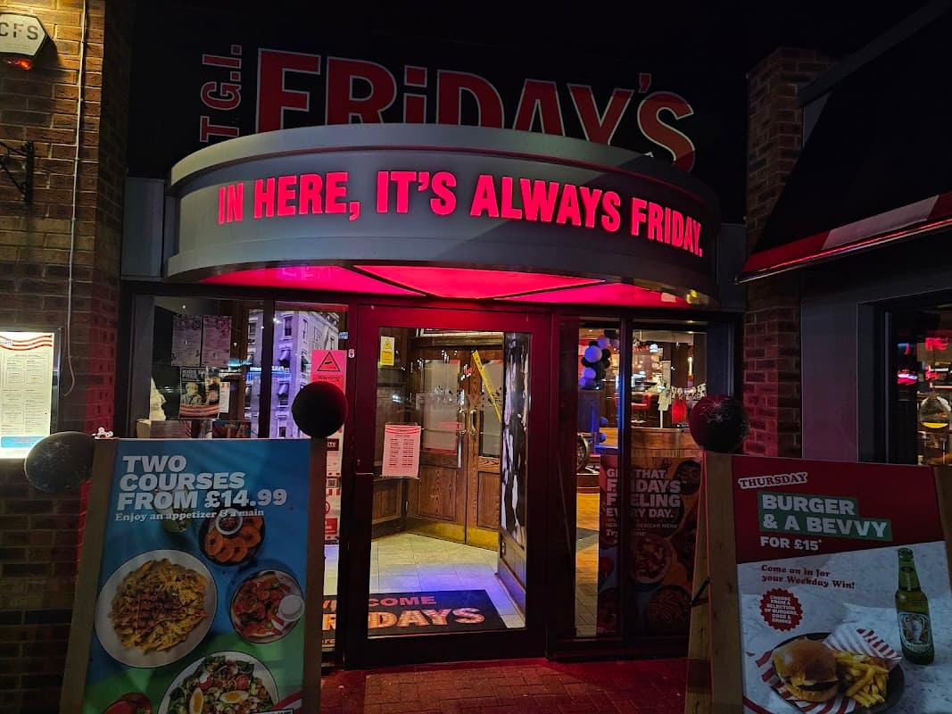 Dining at TGI Fridays - Teesside in thornaby