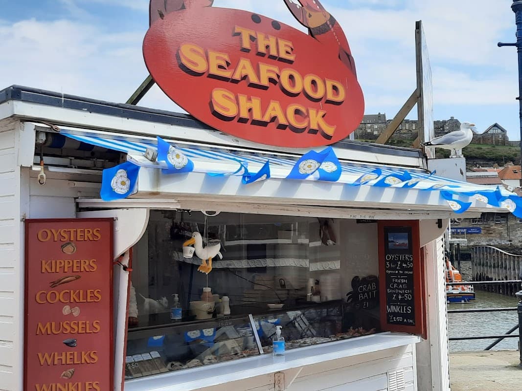 Dining at The Seafood Shack in whitby