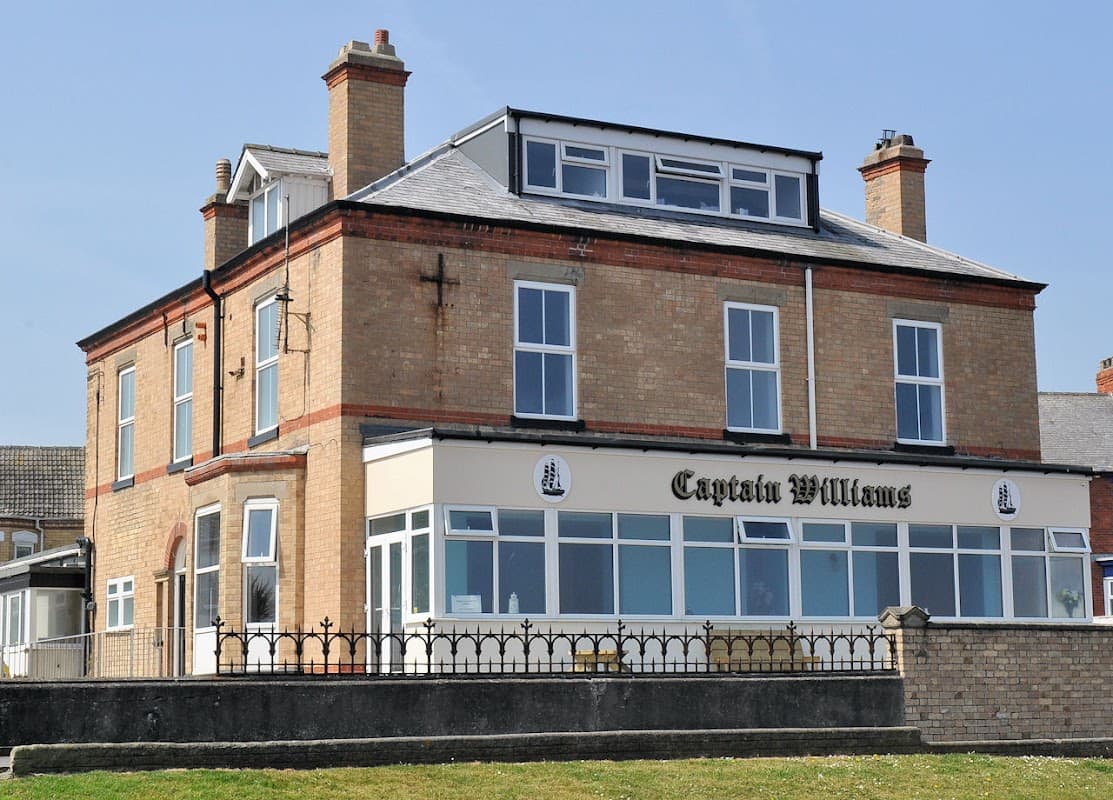 Dining at Captain Williams in withernsea