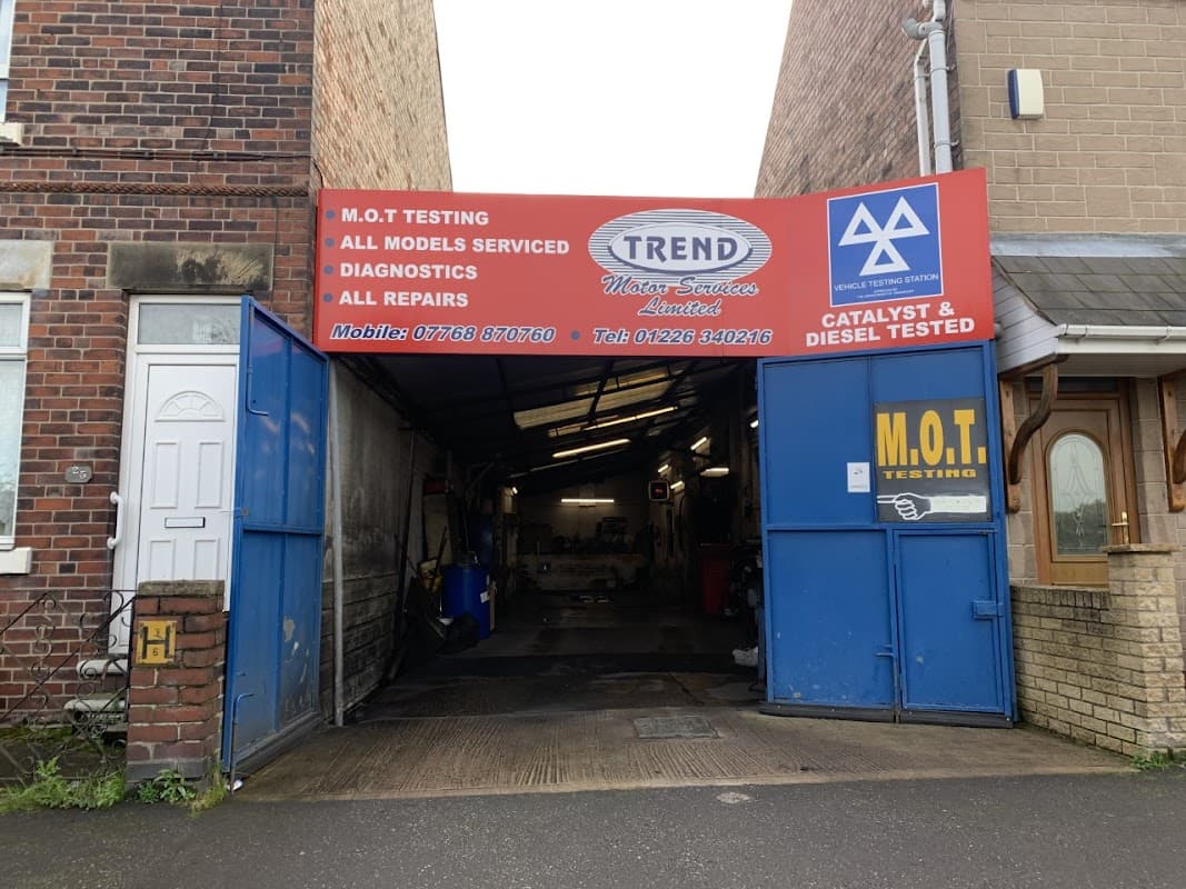 Trend Motor Services Ltd - Garages in wombwell