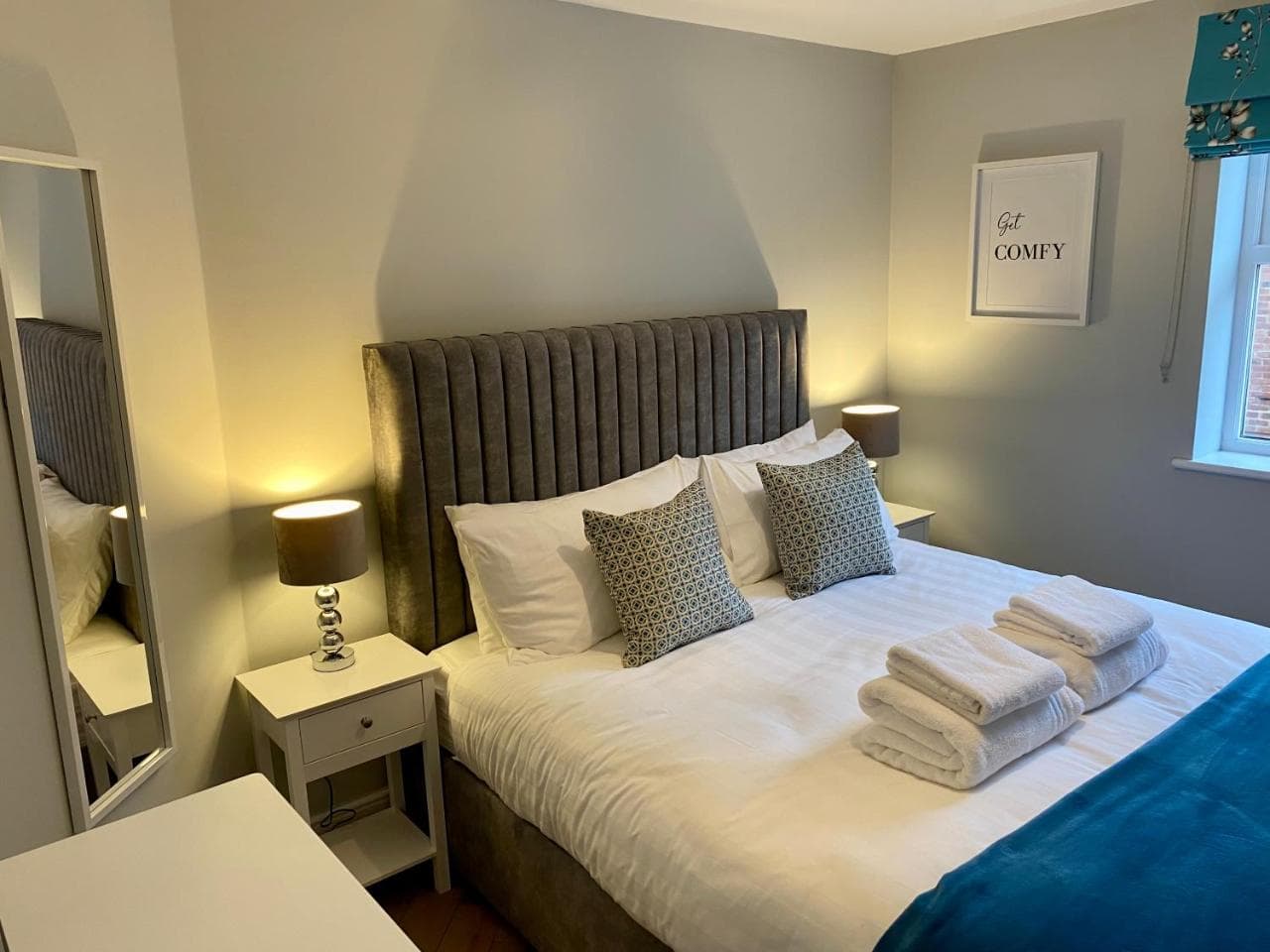 Accommodation at Luxury Riverside City Centre Apartment in york