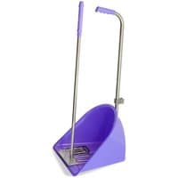 Purple Red Gorilla Tidee with Rake, featuring a curved dustpan and metal handles with purple grips.
