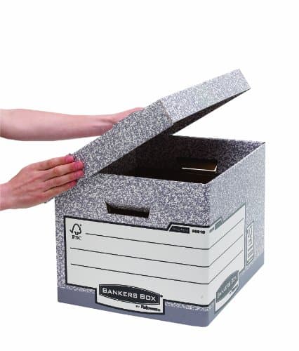 Bankers Box BANKERS BOX STOR BOX STD GREY PK10 - image 3