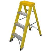ZARGES Fibreglass Swingback Step Ladder