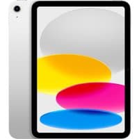 Silver Apple iPad 11-inch with Wi-Fi, 256GB storage, featuring a sleek design and vibrant display.