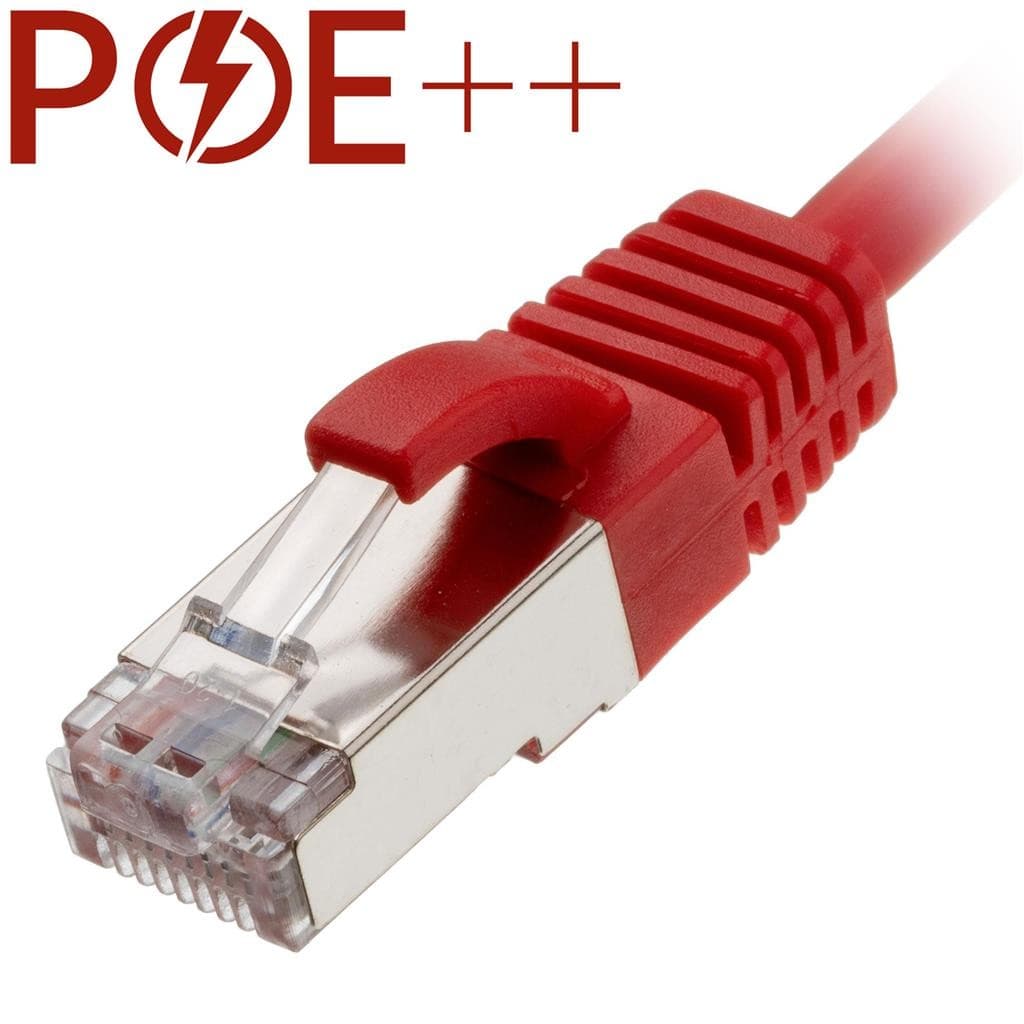 Cablenet 0.3m Cat6a RJ45 Red U/FTP LSOH 30AWG Slim Snagless Booted Pat - image 2