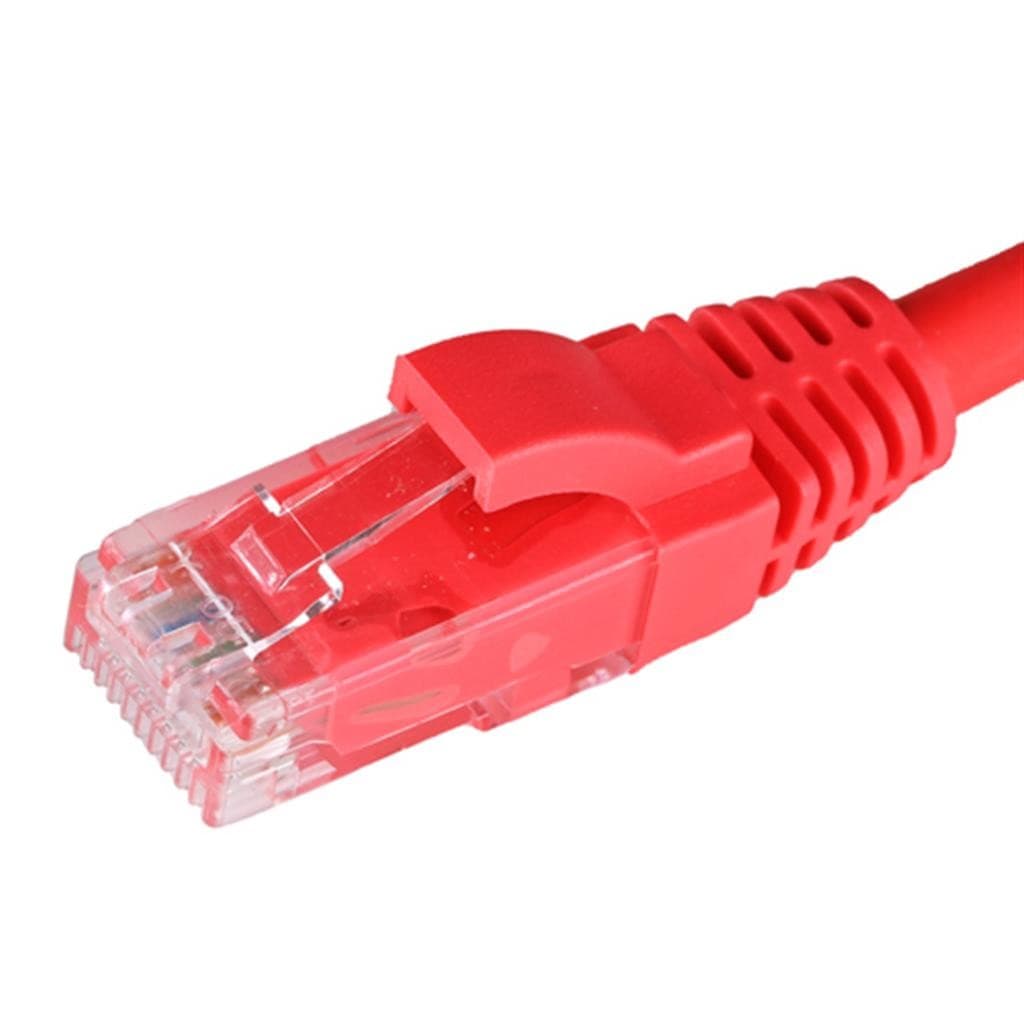 Cablenet 1.5m Cat6 RJ45 Red U/UTP LSOH 24AWG Snagless Booted Patch Lea - image 3