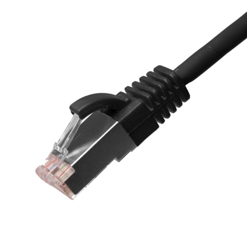 Cablenet 1.5m Cat6a RJ45 Black U/FTP LSOH 30AWG Slim Snagless Booted P - image 3