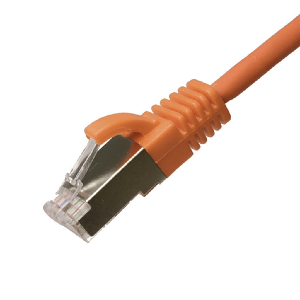 Cablenet 1.5m Cat6a RJ45 Orange U/FTP LSOH 30AWG Slim Snagless Booted - image 3