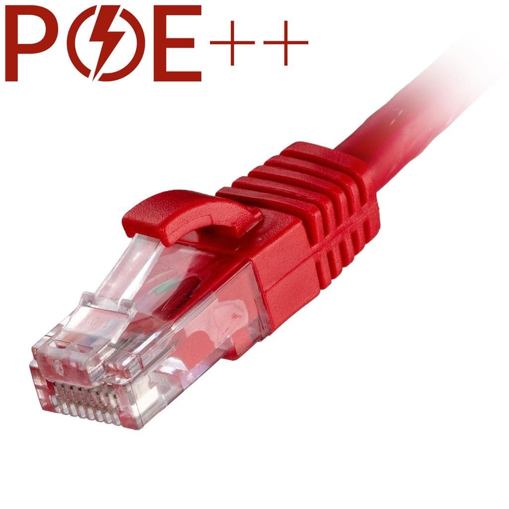 Cablenet 15m Cat6 RJ45 Red U/UTP LSOH 24AWG Snagless Booted Patch Lead - image 2