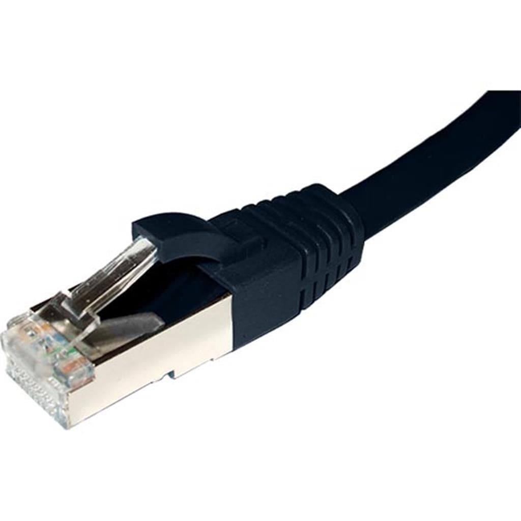 Cablenet 2m Cat6a RJ45 Black S/FTP LSOH 26AWG Snagless Booted Patch Le - image 3