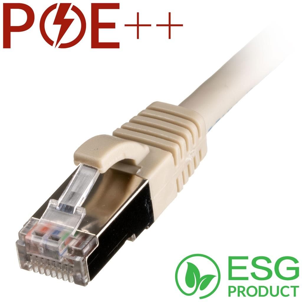 Cablenet 2m Cat6a RJ45 Grey S/FTP LSOH 26AWG Snagless Booted Patch Lea - image 2