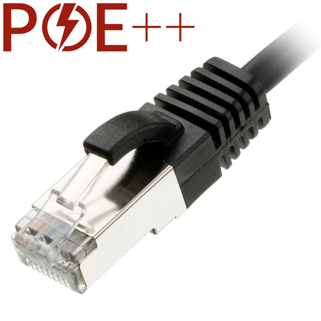 Cablenet 3m Cat6a RJ45 Black U/FTP LSOH 30AWG Slim Snagless Booted Pat - image 2