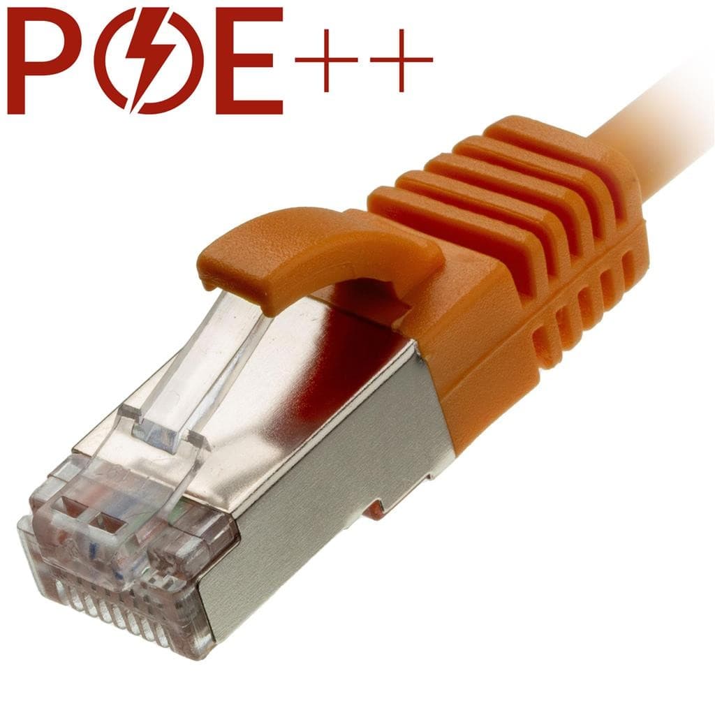 Cablenet 3m Cat6a RJ45 Orange U/FTP LSOH 30AWG Slim Snagless Booted Pa - image 2