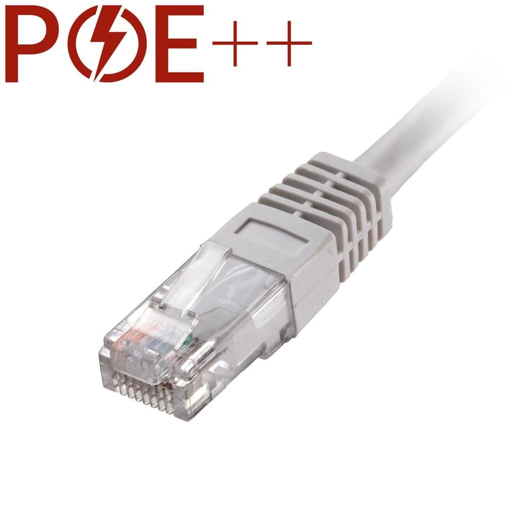 Cablenet 4m Cat6 RJ45 White U/UTP PVC 24AWG Flush Moulded Booted Patch - image 2