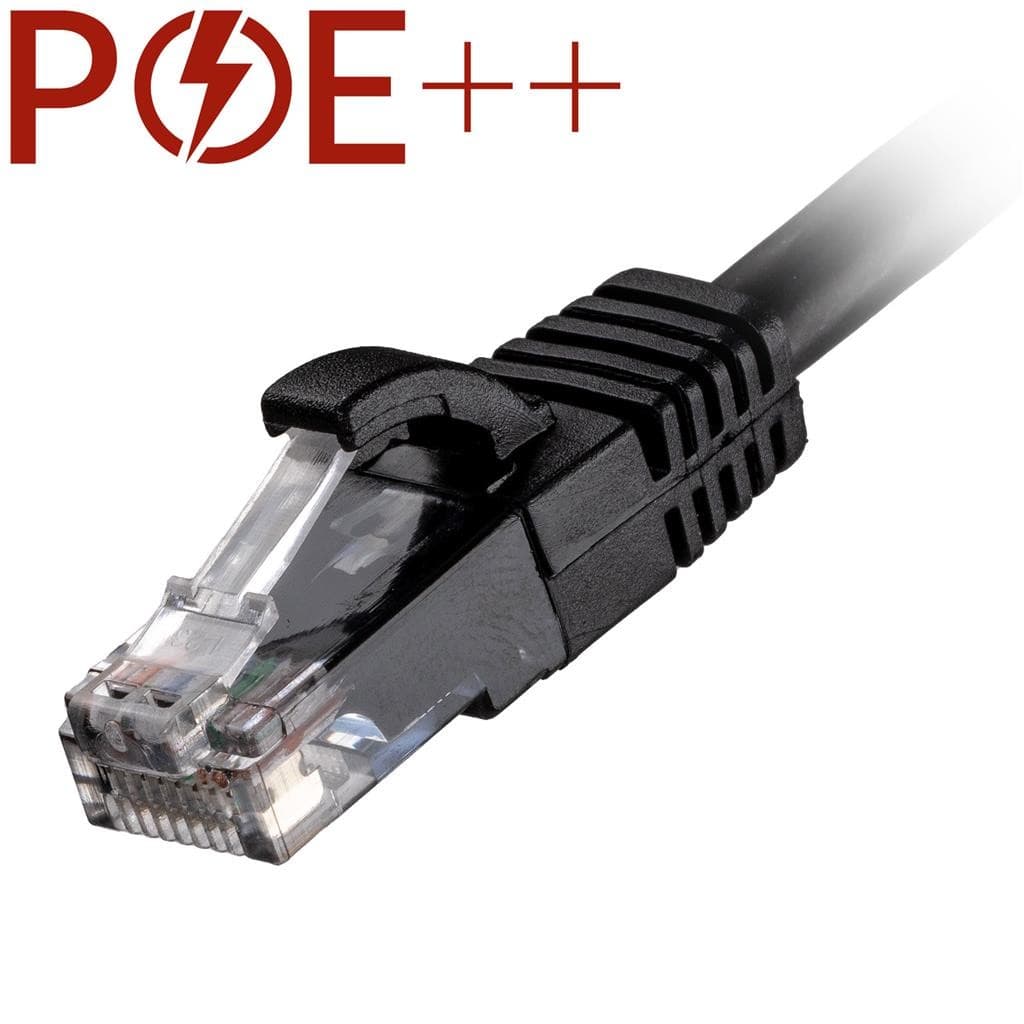 Cablenet 5m Cat6 RJ45 Black U/UTP LSOH 24AWG Snagless Booted Patch Lea - image 2
