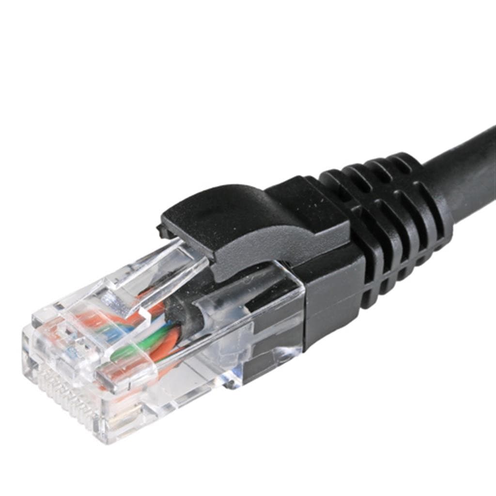 Cablenet 5m Cat6 RJ45 Black U/UTP LSOH 24AWG Snagless Booted Patch Lea - image 3