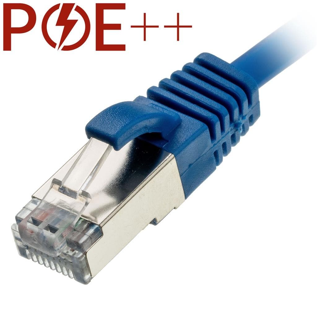 Cablenet 5m Cat6a RJ45 Blue U/FTP LSOH 30AWG Slim Snagless Booted Patc - image 2