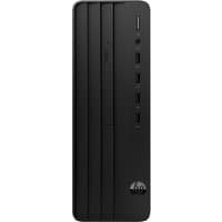 Black HP Pro 290 G9 SFF PC with vertical grooves, front USB ports, and power button on top right.