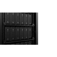 Black HP Z2 Mini G1i workstation with grid pattern front panel and compact rectangular design.