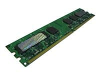 Green circuit board memory module featuring one 4GB DDR2 chip, with multiple black memory chips and gold connectors, designed for PC2-6400 compatibility at 800 MHz.