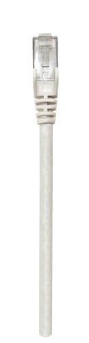 Grey 10m Intellinet Cat6 network patch cable made of CCA with U/UTP configuration, featuring a PVC jacket and RJ45 connectors.
