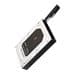 Black metal SATA drive carrier designed to convert 2.5" drives to fit 3.5" slots, featuring a sleek design with Kingston Technology branding and a handle for easy installation.