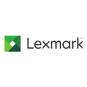 Lexmark maintenance kit featuring a green and white logo with a geometric design, emphasizing reliability and quality for printer upkeep.