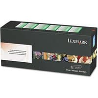 Black Lexmark C252UK0 toner cartridge box with colorful images and Lexmark logo on the side.
