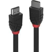 Black Lindy 5m High Speed HDMI Cable with red accents and textured connectors