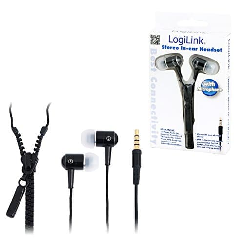 LogiLink HS0021 headphones/headset Wired In-ear Calls/Music Black - image 2