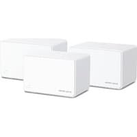 White rectangular Mercusys AX3000 mesh WiFi 6 system with smooth edges and subtle branding on the front.